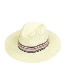 FMS Γυναικείο Καπέλο Ψάθινο Boho Κορδέλα  Καπέλα