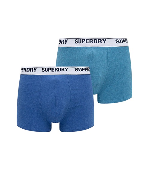 Superdry Men's Boxer Long Organic Cotton - 2 Pack  Boxer