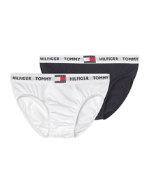 Tommy Hilfiger Kids Slip Flag Logo - 2 Pack  Boxer