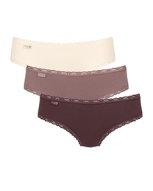 Sloggi Women's 24/7 Weekend Holiday Hipster - 3 Pack  Boxer