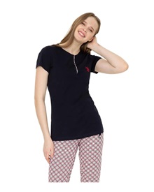 U.S. Polo ASSN. Women's Pyjama Dot Pants  Pyjamas