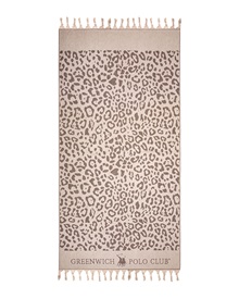 Greenwich Polo Club Γυναικεία Πετσέτα-Παρεό Θαλάσσης Leopard 90x170εκ  Πετσέτες Θαλάσσης
