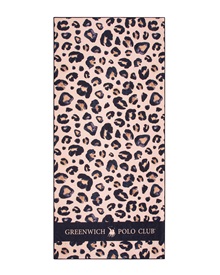Greenwich Polo Club Γυναικεία Πετσέτα Θαλάσσης Leopard 80x170εκ  Πετσέτες Θαλάσσης