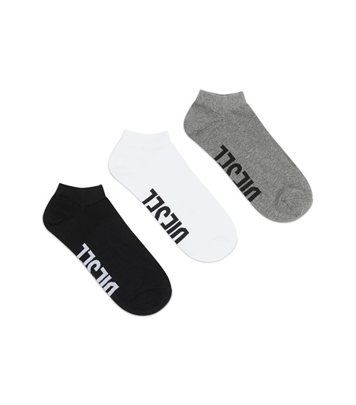 Diesel Men's Angle Stretch Cotton Socks Gost - 3 Pairs  Socks