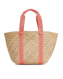 Tommy Hilfiger Women's Straw Signature Beach ToTote Bagte  Sea Bags