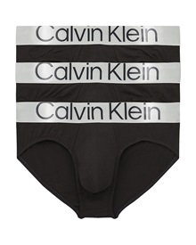 Calvin Klein Ανδρικό Slip Steel Cotton Brief - Τριπλό Πακέτο  Slip