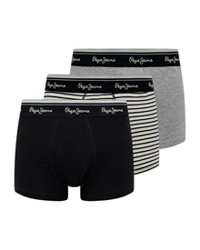 Pepe Jeans Men's Boxer Buster Trunk - 3 Pack  Boxer