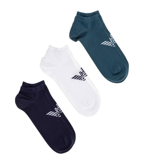 Emporio Armani Ανδρικές Κάλτσες Σοσόνια Eagle Logo - 3 Ζεύγη  Κάλτσες