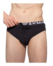 Emporio Armani Men's Swimwear Slip Double Waistband  Slip