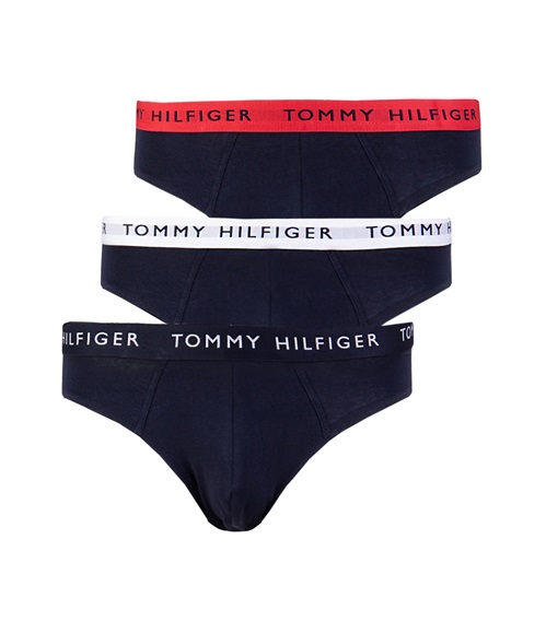 Tommy Hilfiger Ανδρικό Slip Organic Cotton Briefs - Τριπλό Πακέτο  Slip
