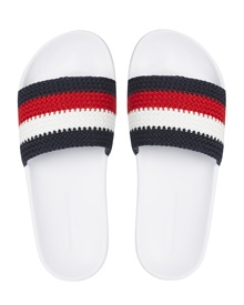Tommy Hilfiger Women's Slide Essential Knit Pool  Slippers-Slides