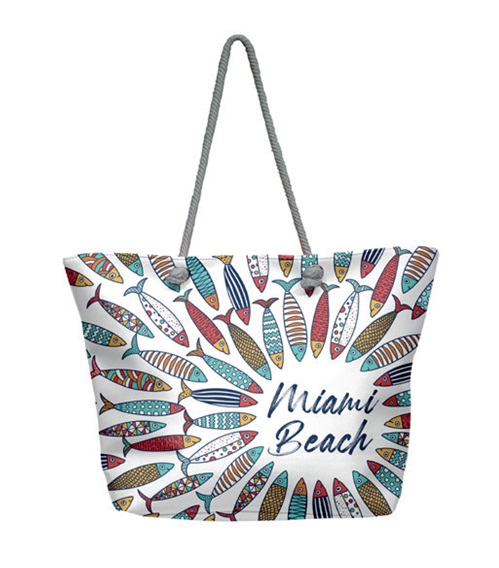FMS Women's Beach Bag Miami Beach  Sea Bags