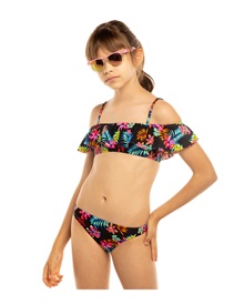 Sun Project Παιδικό Μαγιό Bikini-Set Κορίτσι Tropical Flowers  Μαγιό