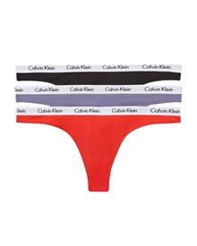 Calvin Klein Γυναικείο String Carousel Thongs - Τριπλό Πακέτο  String