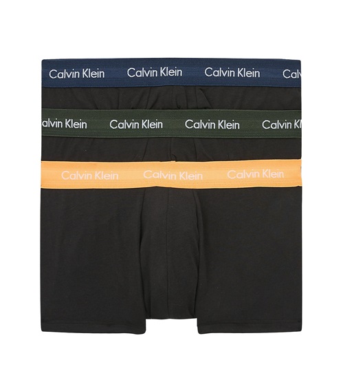 Calvin Klein Ανδρικό Boxer Low Rise Trunk - Τριπλό Πακέτο  Boxerακια