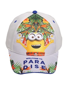 FMS Παιδικό Καπέλο Jockey Αγόρι Minions Welcome To Paradise  Καπέλα