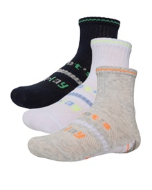 Ysabel Mora Kids Socks Boy Footsies - 3 Pairs  Socks